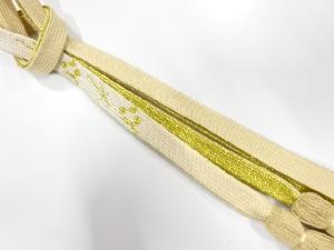 未使用品　正絹　撚り房　手組帯締め